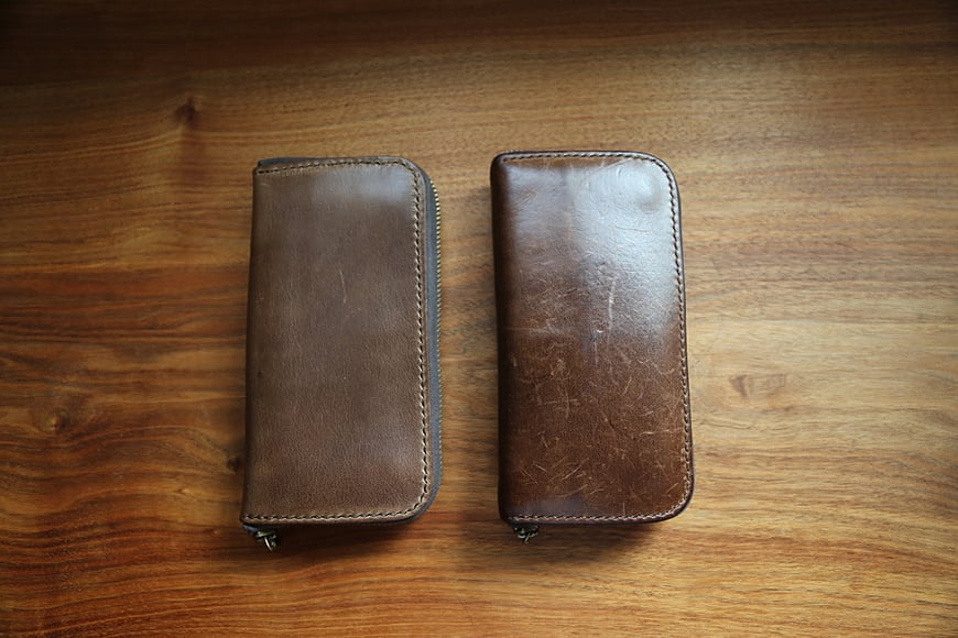 左/新品　右/2年使用