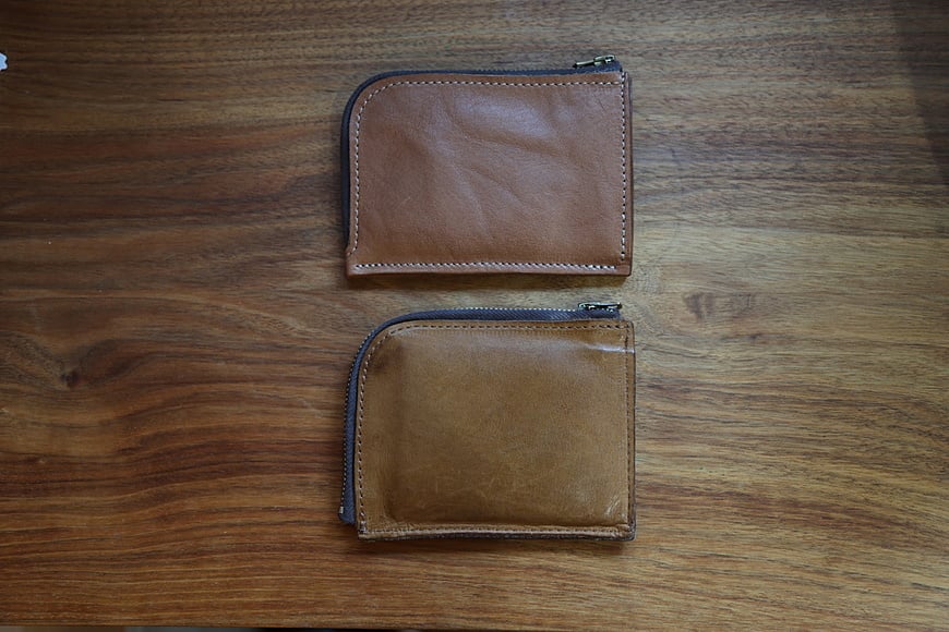 上：新品　下：1年使用